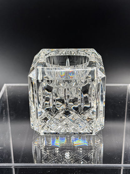 Vintage Waterford Crystal Lismore Votive Candle Holder - Small Chip