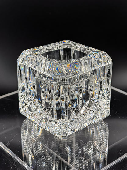 Vintage Waterford Crystal Lismore Votive Candle Holder - Small Chip