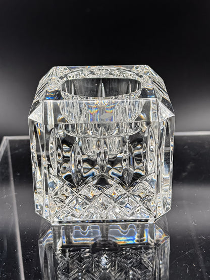 Vintage Waterford Crystal Lismore Votive Candle Holder - Small Chip