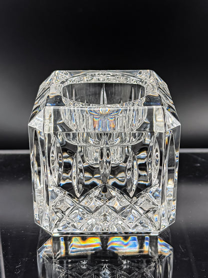 Vintage Waterford Crystal Lismore Votive Candle Holder - Small Chip