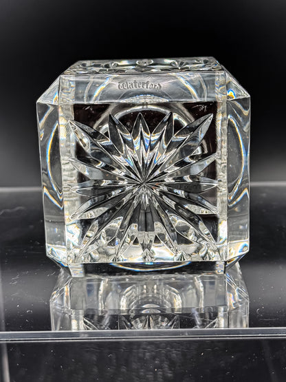 Vintage Waterford Crystal Lismore Votive Candle Holder - Small Chip