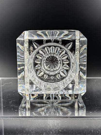 Vintage Waterford Crystal Lismore Votive Candle Holder - Small Chip