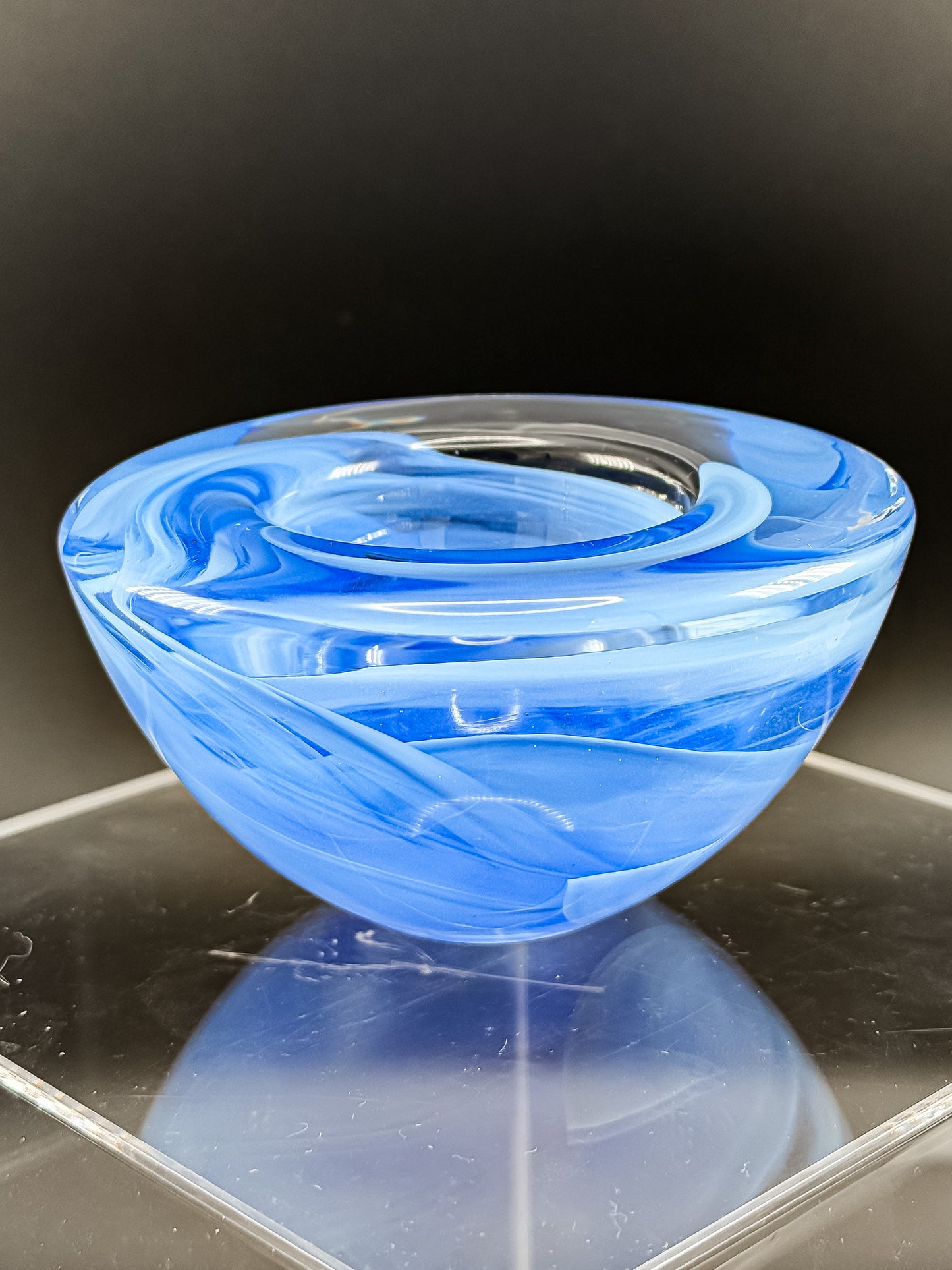 Kosta Boda 'Atoll' Art Glass Votive by Anna Ehrner