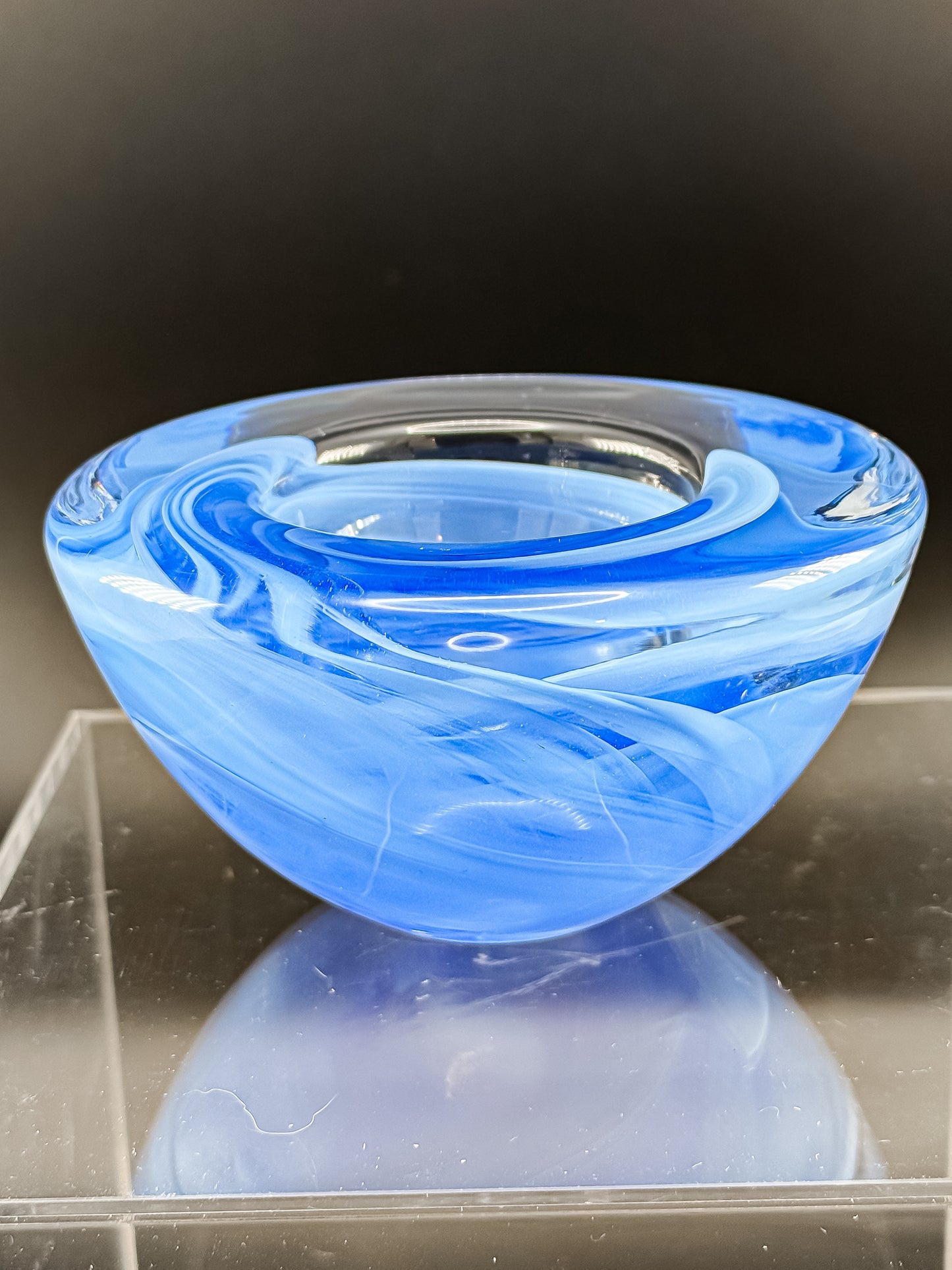 Kosta Boda 'Atoll' Art Glass Votive by Anna Ehrner