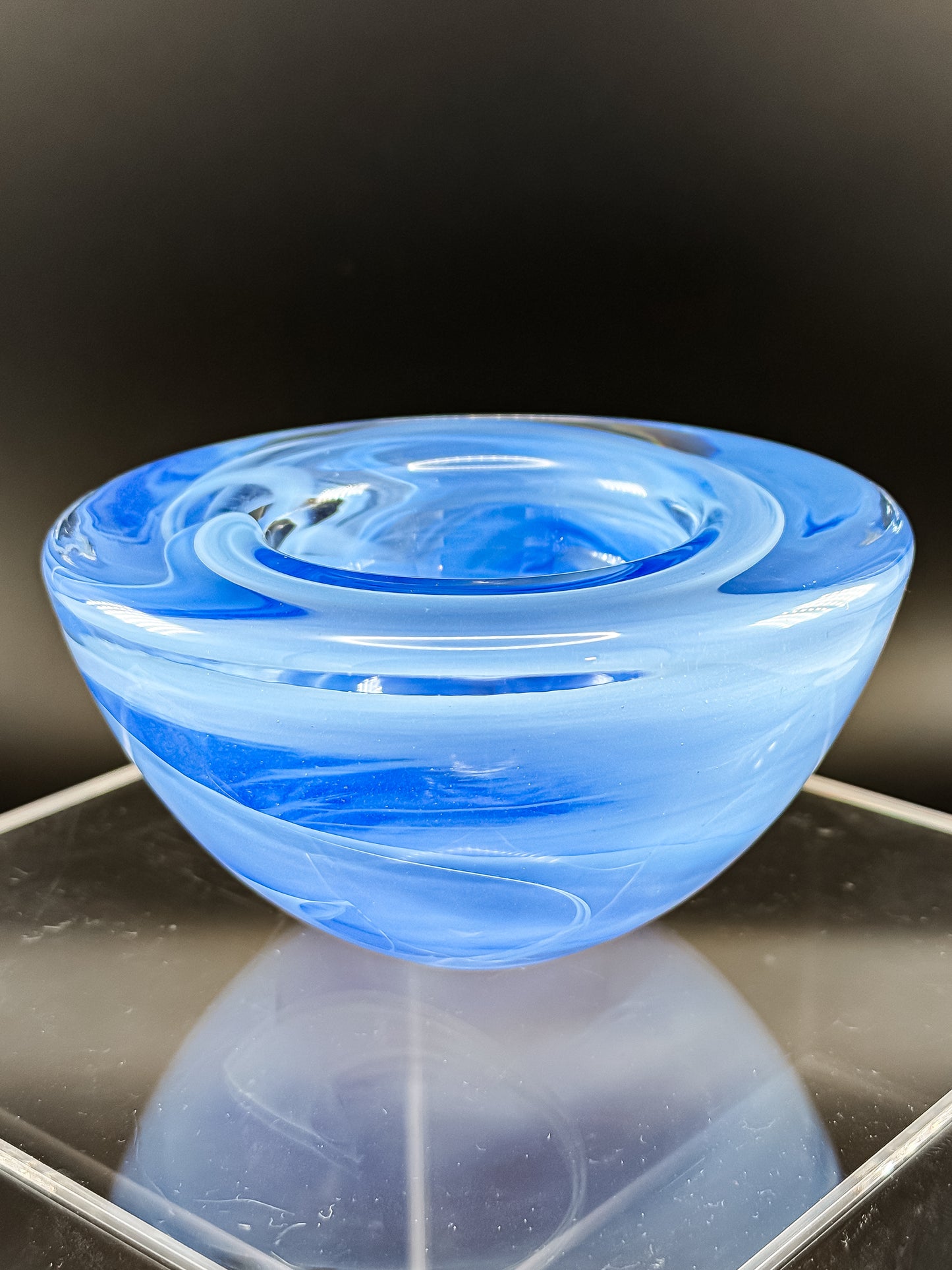 Kosta Boda 'Atoll' Art Glass Votive by Anna Ehrner
