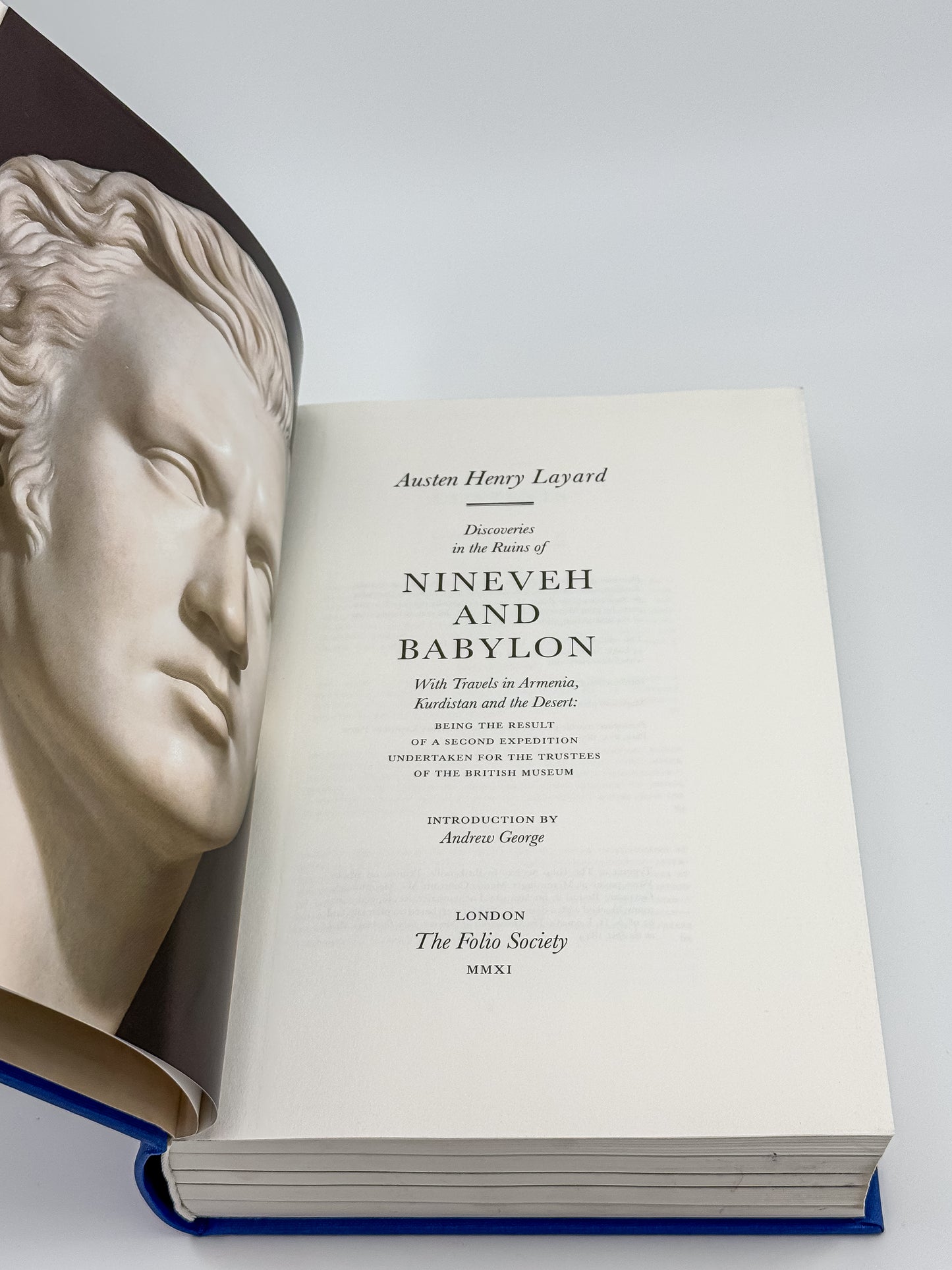 Nineveh and Babylon by Austen Henry Layard – Folio Society Edition (2011)