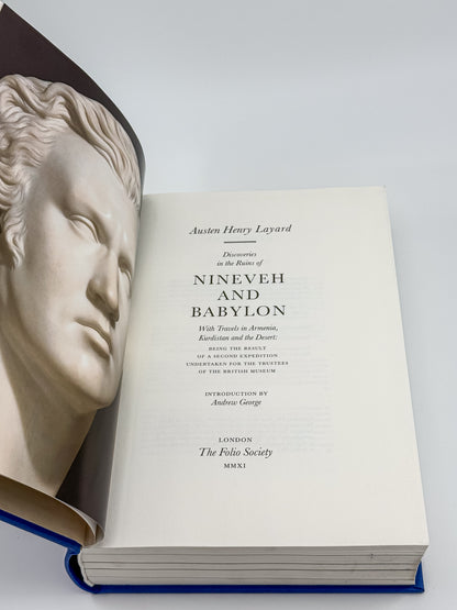 Nineveh and Babylon by Austen Henry Layard – Folio Society Edition (2011)