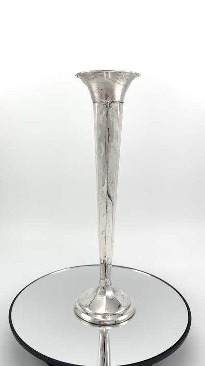 Sterling Silver Trumpet Bud Vase – Crimping Present