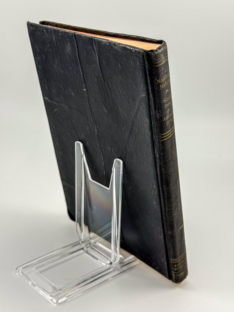 1935 A Marriage Manual by Hannah & Abraham Stone - Revised Edition Black Hardcover