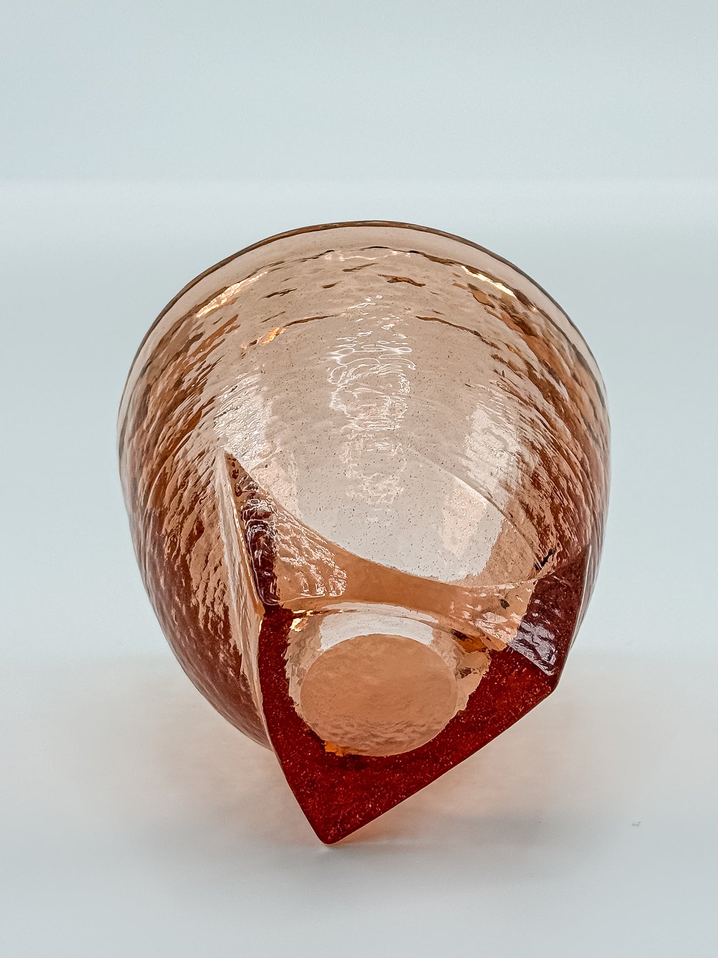 Fire & Light Footed Jar with Lid - Copper