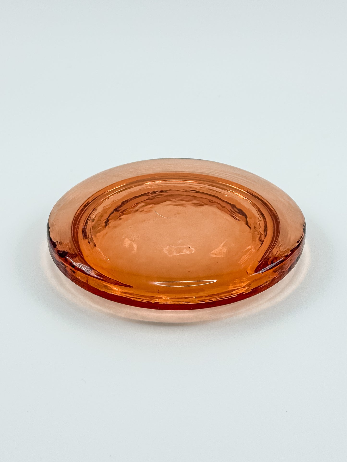 Fire & Light Footed Jar with Lid - Copper