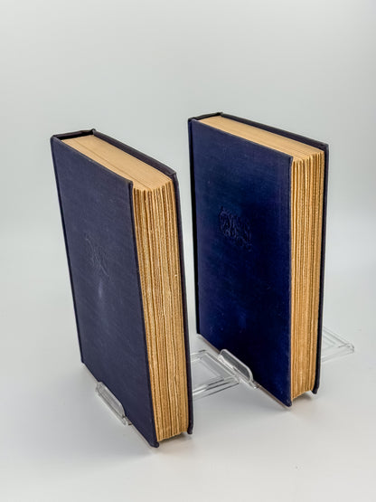 Vintage Book League of America Matched Set — War and Peace & The World's Great Speeches