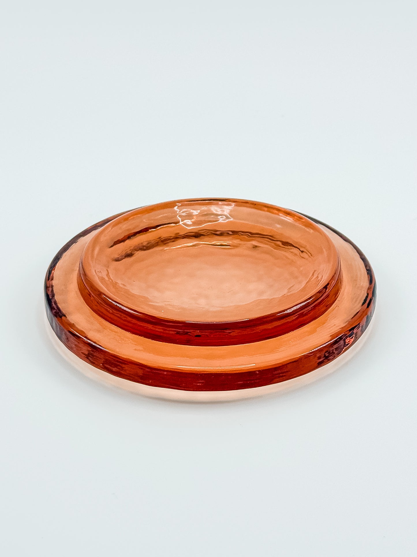 Fire & Light Footed Jar with Lid - Copper