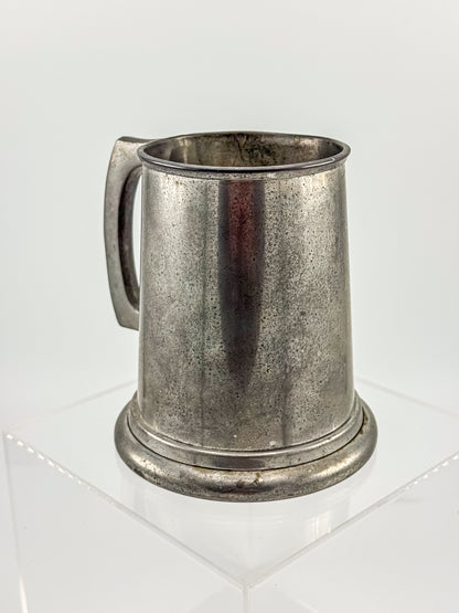 Vintage English Pewter USS Brownson DD-868 Naval Commemorative Tankard — Sheffield, Clear Bottom