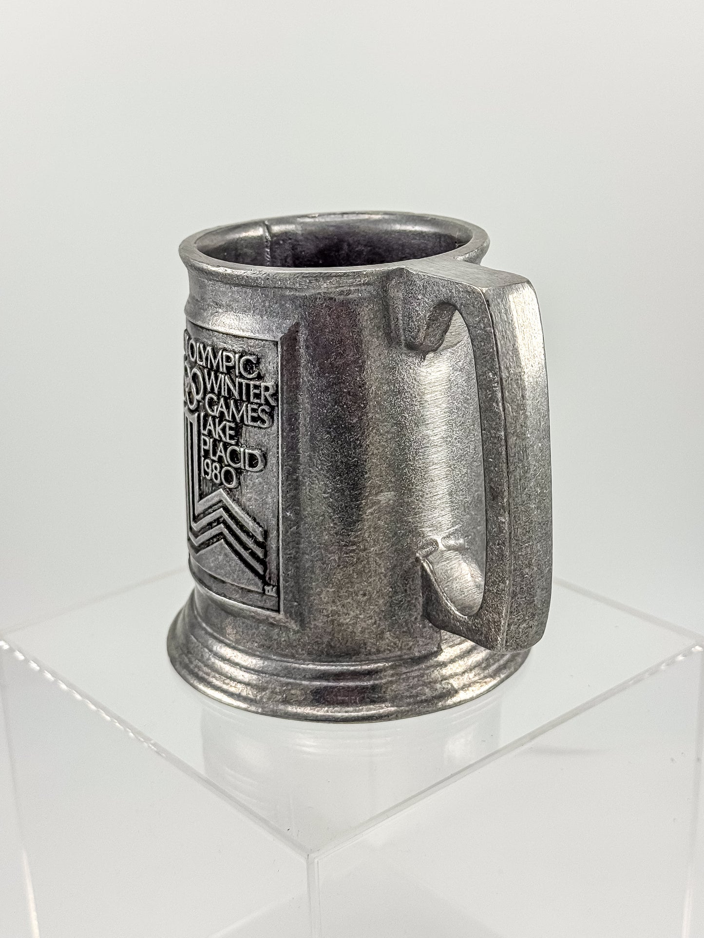 Vintage 1980 Lake Placid XIII Olympic Winter Games Commemorative Tankard