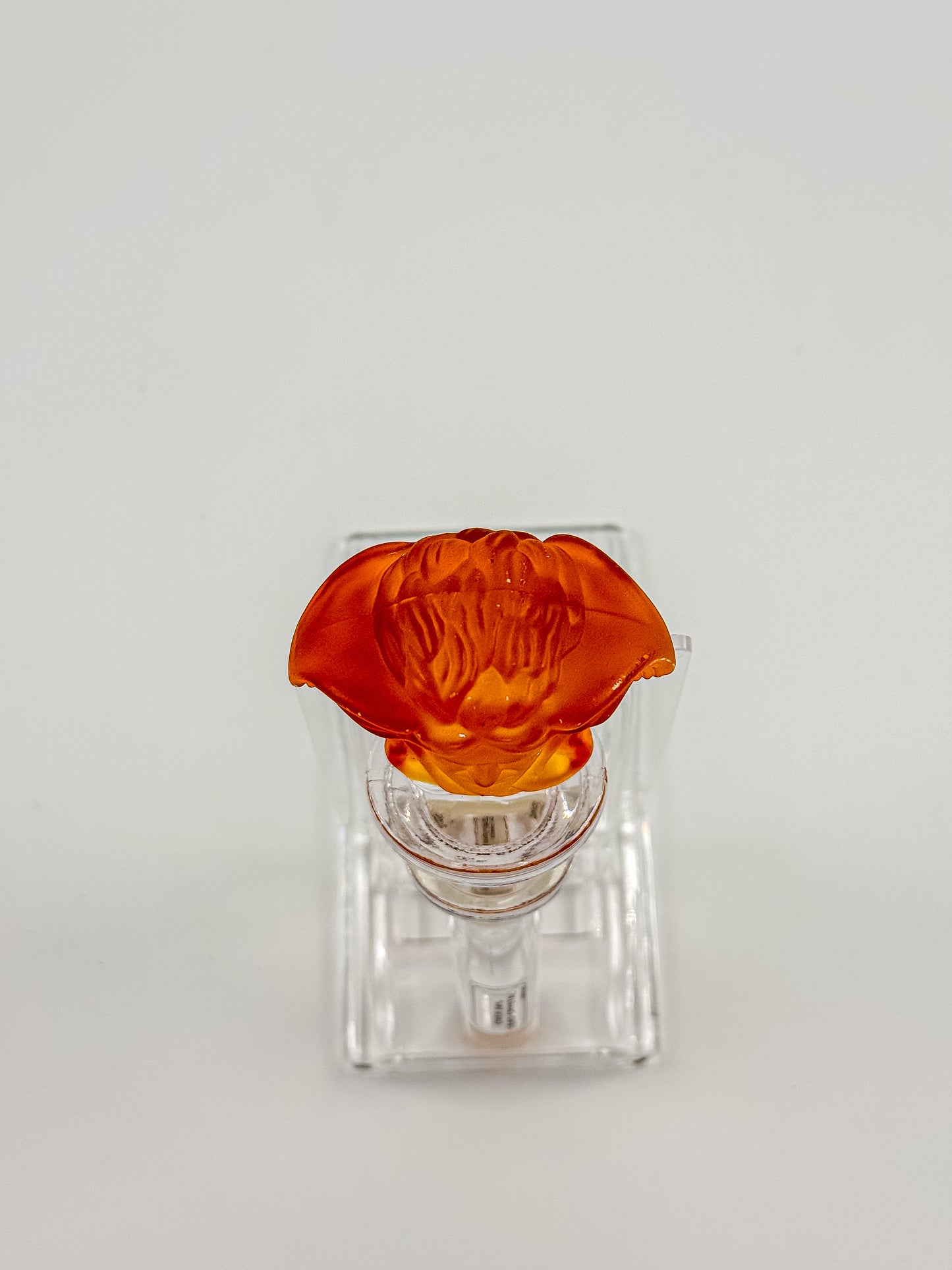 Vintage Rosenthal Meets Versace Medusa Head Crystal Bottle Stopper
