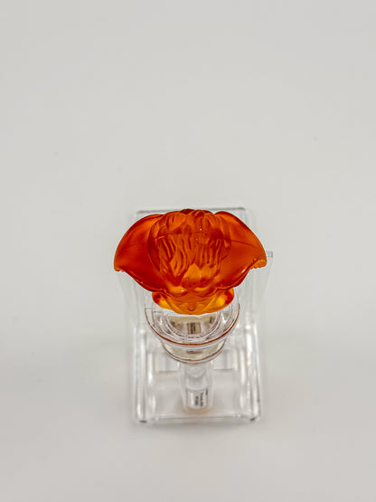 Vintage Rosenthal Meets Versace Medusa Head Crystal Bottle Stopper