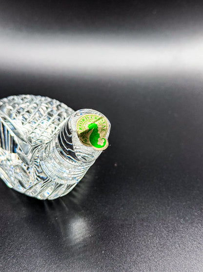 Vintage Waterford Crystal Golf Club Head Paperweight with Original Sticker