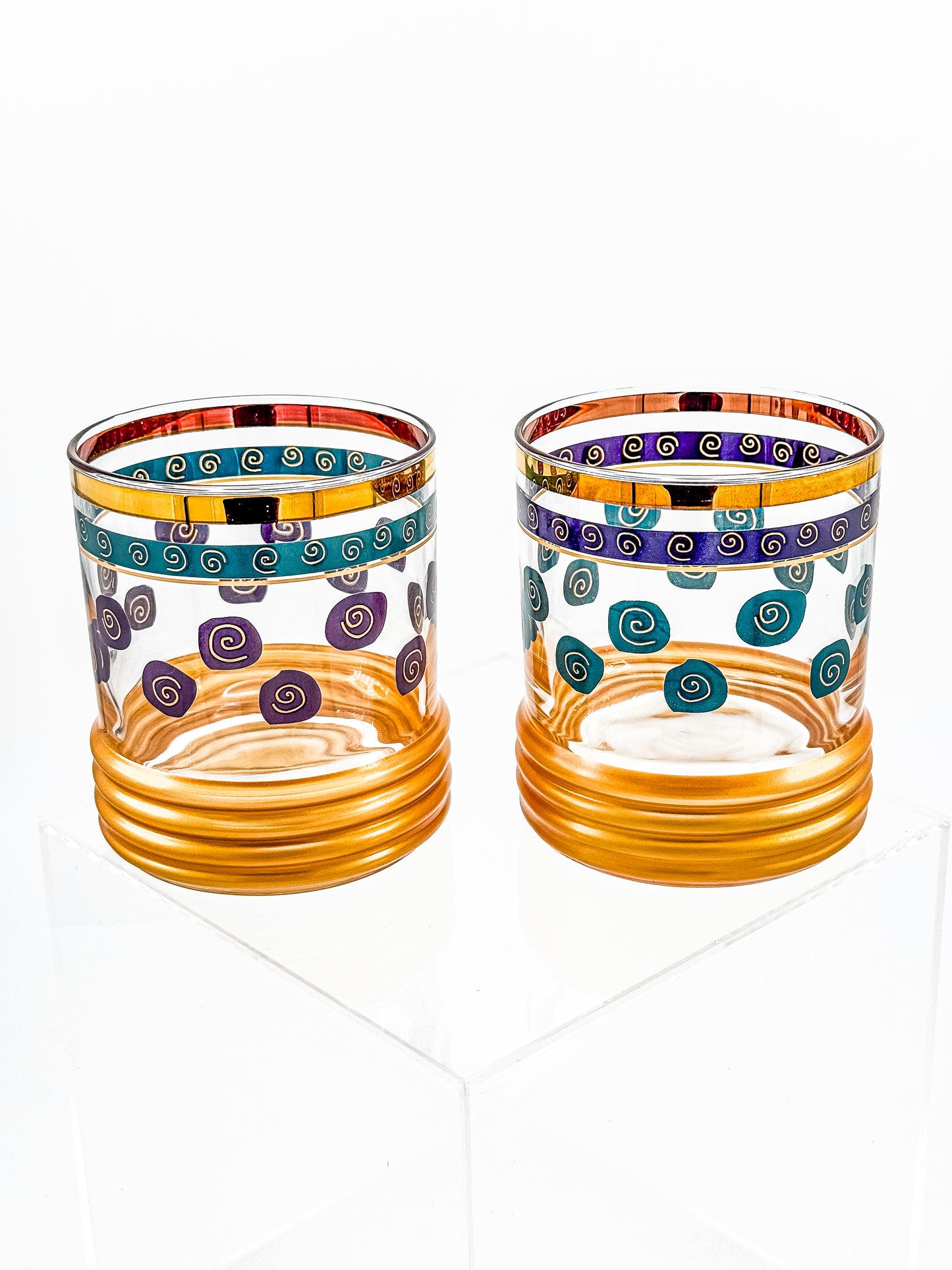 Sakura "Sango" by Sue Zipkin Rocks Glasses — Set of 2