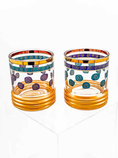 Sakura "Sango" by Sue Zipkin Rocks Glasses — Set of 2