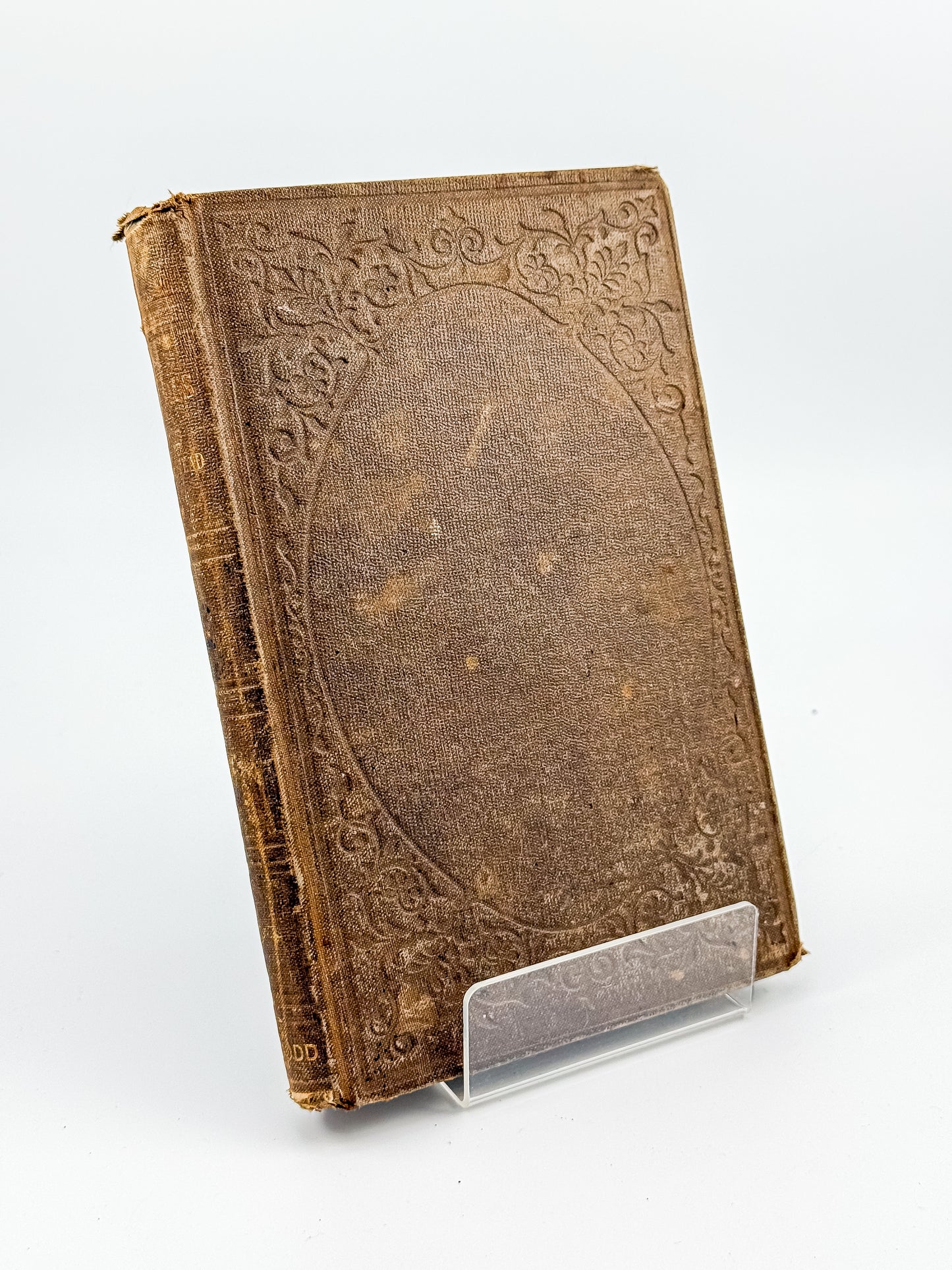 1859 Poems by Rev. T. Hempstead - Antique Poetry Collection
