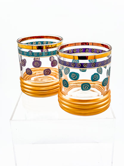 Sakura "Sango" by Sue Zipkin Rocks Glasses — Set of 2
