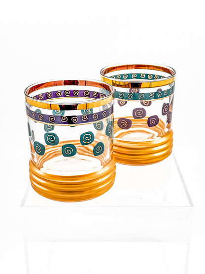 Sakura "Sango" by Sue Zipkin Rocks Glasses — Set of 2