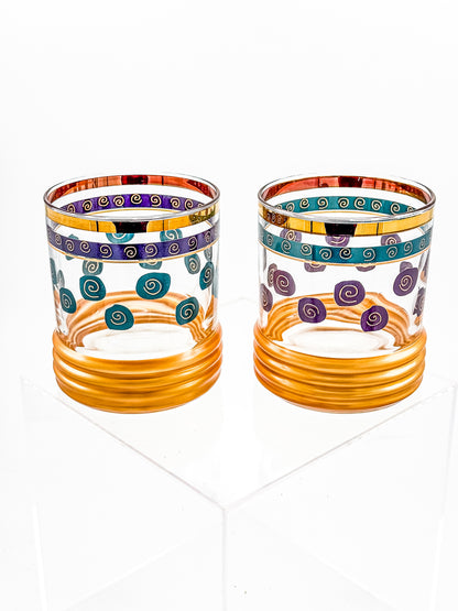 Sakura "Sango" by Sue Zipkin Rocks Glasses — Set of 2