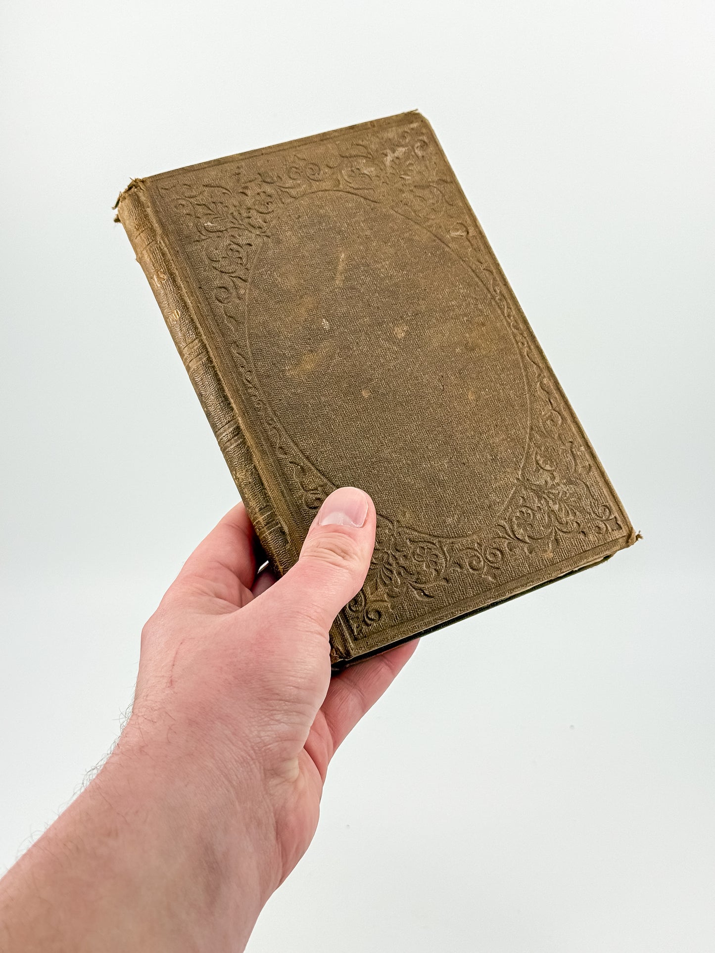 1859 Poems by Rev. T. Hempstead - Antique Poetry Collection