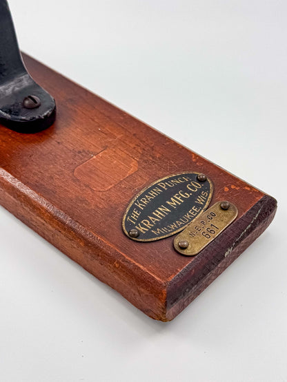 Krahn Punch - Milwaukee MFG. Co.