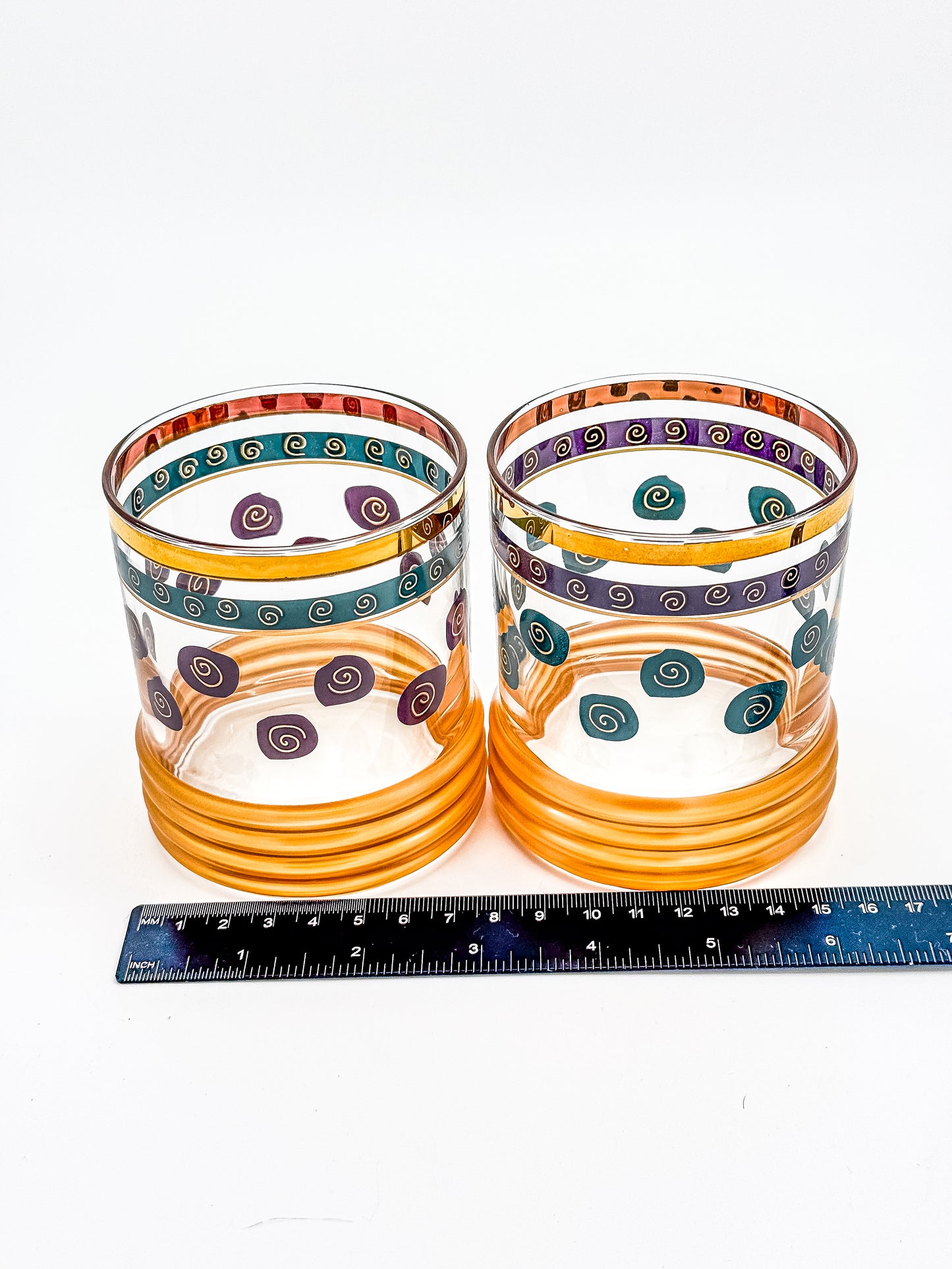 Sakura "Sango" by Sue Zipkin Rocks Glasses — Set of 2