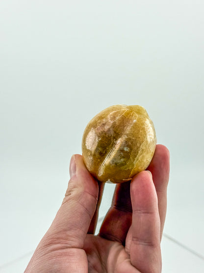 Vintage Alabaster Fruit Set - Three Pears and Two Peaches