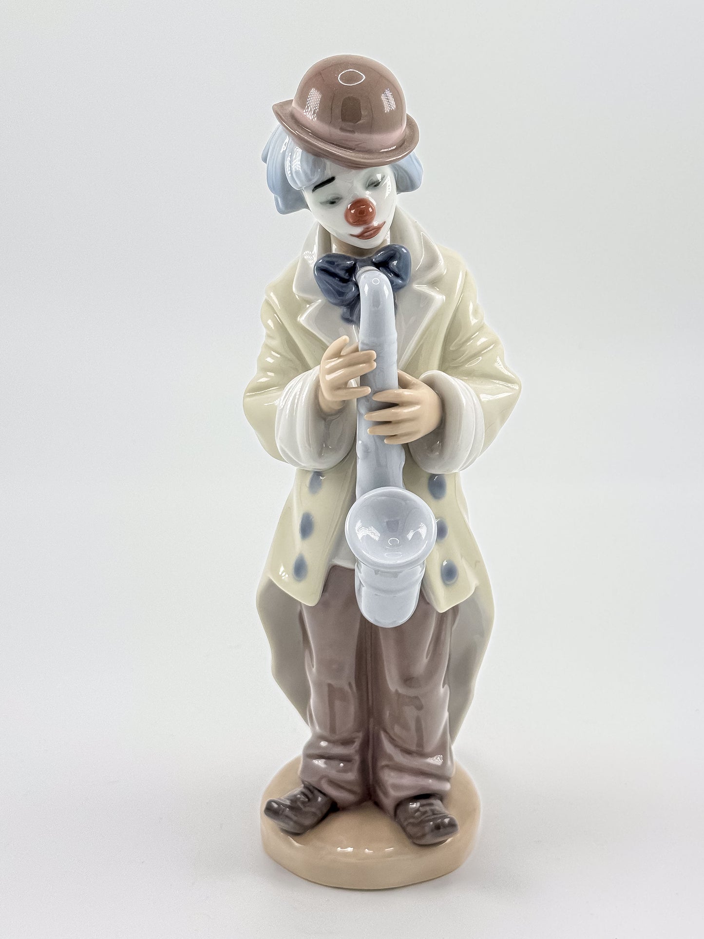 Vintage Lladro Porcelain Clown Figure 5471