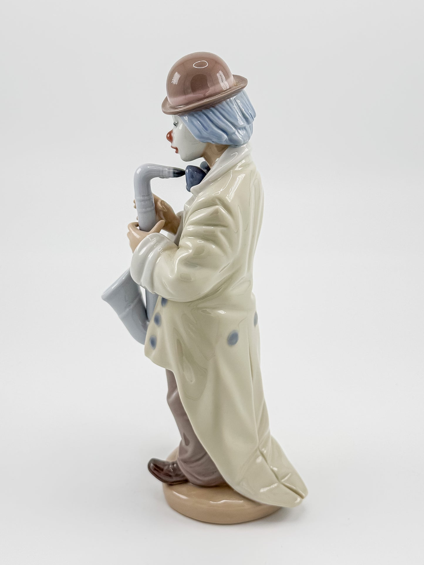 Vintage Lladro Porcelain Clown Figure 5471