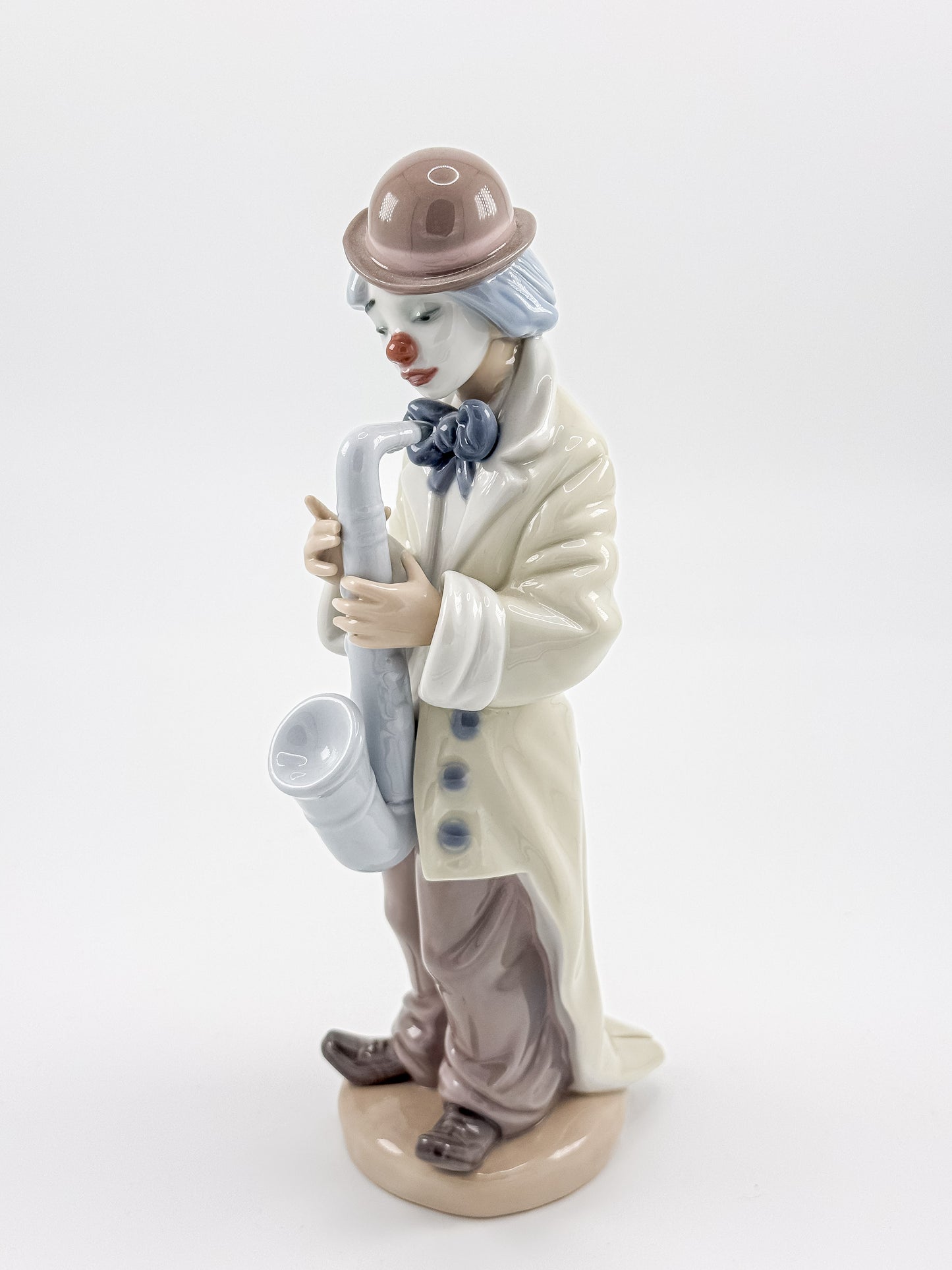 Vintage Lladro Porcelain Clown Figure 5471
